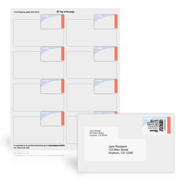 Postage and Address Labels
