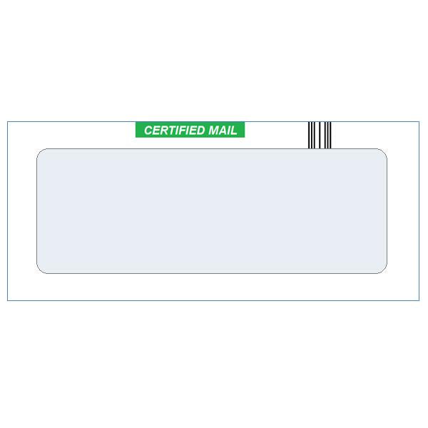 Certified Mail Envelopes