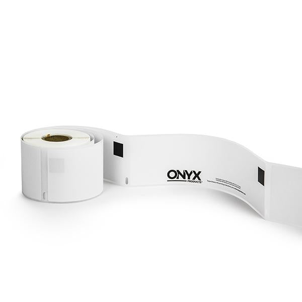 ONYX 2 1/8" x 7 1/2" DYMO & Seiko Compatible Shipping Label Roll