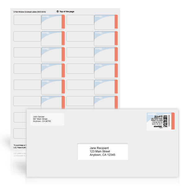 Postage and Address Labels