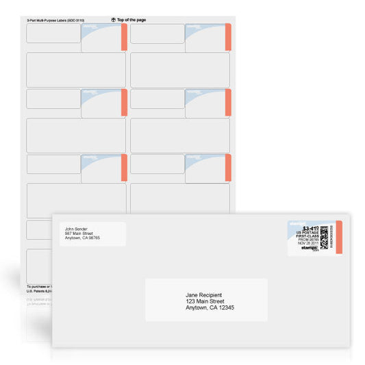 Postage and Address Labels