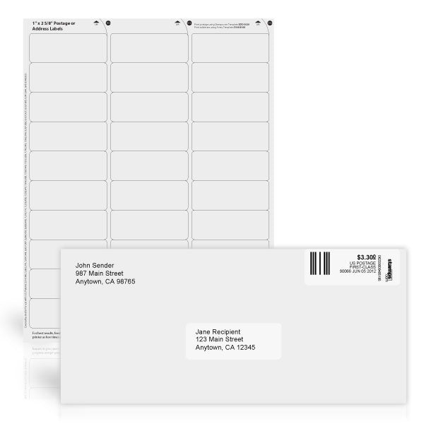 Postage and Address Labels